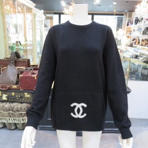 CHANEL 94A カンガルーニットセーター ヴィンテージ カシミア