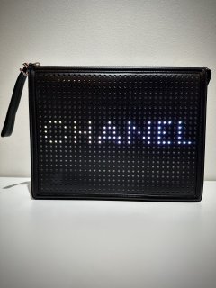 2017 Chanel LED Boy clutch 