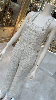 CHANEL 2001 RUNWAY TWEED OVERALL