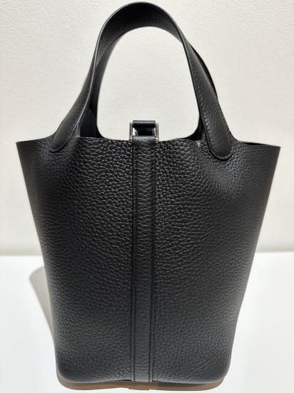 エルメスピコタンロック18PM黒バッグ ゴールド金具付きW刻印新品未使用トリヨン 楽天市場】エルメス ハンドバッグ ピコタンロックMM ブラック