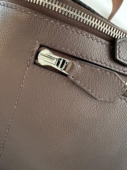 HERMES シティスライド クロス GM B刻印 ルージュ・セリエ
