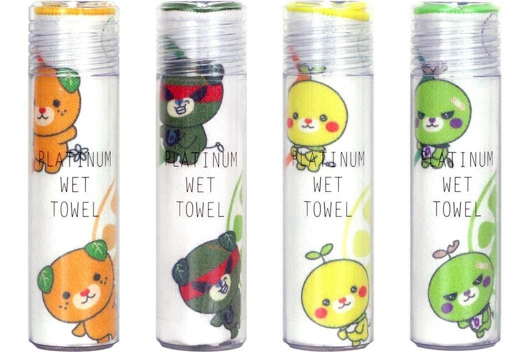 ゆるキャラPLATINUM WET TOWEL - Nishisenkoh Shop