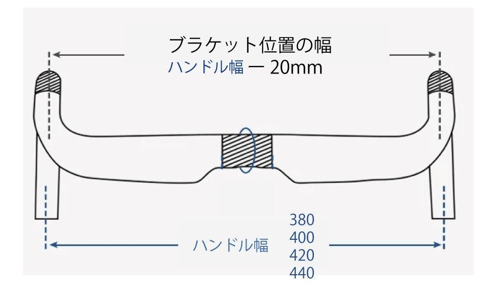 ショートリーチ ハンドル R64D126 ハンドル幅 380mm - スミス