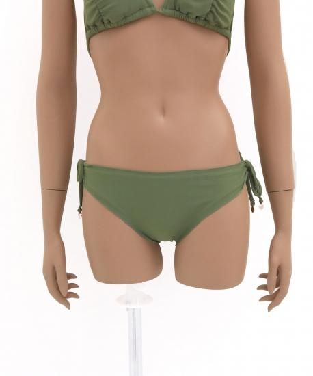 ダークグリーン トライアングルビキニ トライアングルビキニトップ（魚） - グリーン | ZARA Japan / 日本