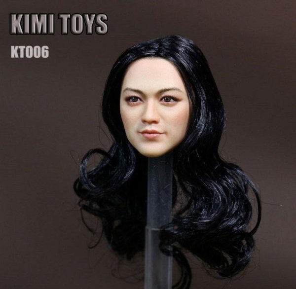 1/6 KIMI TOYS KT006 アジアン美人女性 湯唯 ヘッド - 1/6フィギュア