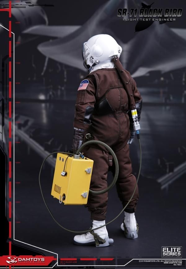 1/6 DAMTOYS 78031 SR-71 BLACK BIRD TEST PILOT テスト