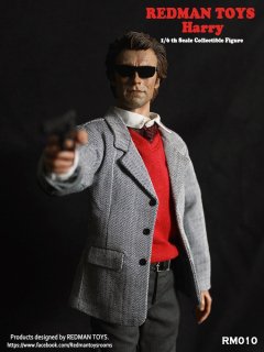 ȯѤ1/6 REDMAN TOYS RM010 ƥϥ꡼ Dirty Harry  Inspector Harry  