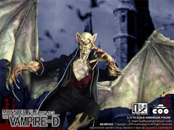 COOMODEL×OuZhiXiang 1/6 The Vampire - D ヴァンパイア 吸血鬼