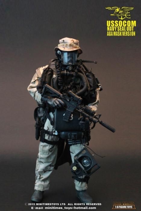 予約1 6 Mini Times Toys Mt M002 Ussocom 米海軍 特殊部隊 ネイビーシール Udt Aga マスク Ver 1 6フィギュアの通販 予約なら トイザキュート