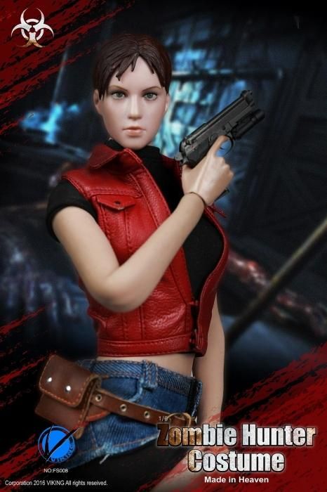 1/6 VIKING FS008 Zombie Hunter Claire Redfield Made in
