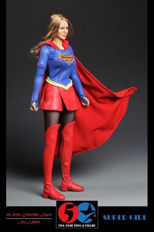希少1/6 スーパーガール スタチュー SUPER GIRLメリッサ・ブノワ 1/6 FIVE STAR TOYS FS001 SUPER GIRL スーパーガール メリッサ