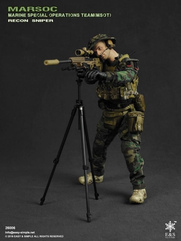 その他 MARSOC 26006 1/6 Easy&Simple 26006 MARSOC MSOT アメリカ海兵隊特殊作戦