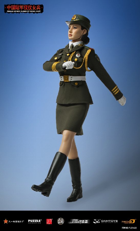 1/6 PHICEN PL2014-30 超柔軟性シームレスフィギュア 中国人民解放軍陸軍 儀仗隊 美人女性兵士 - 1/6フィギュアの通販、予約なら  トイザキュート Since 2008