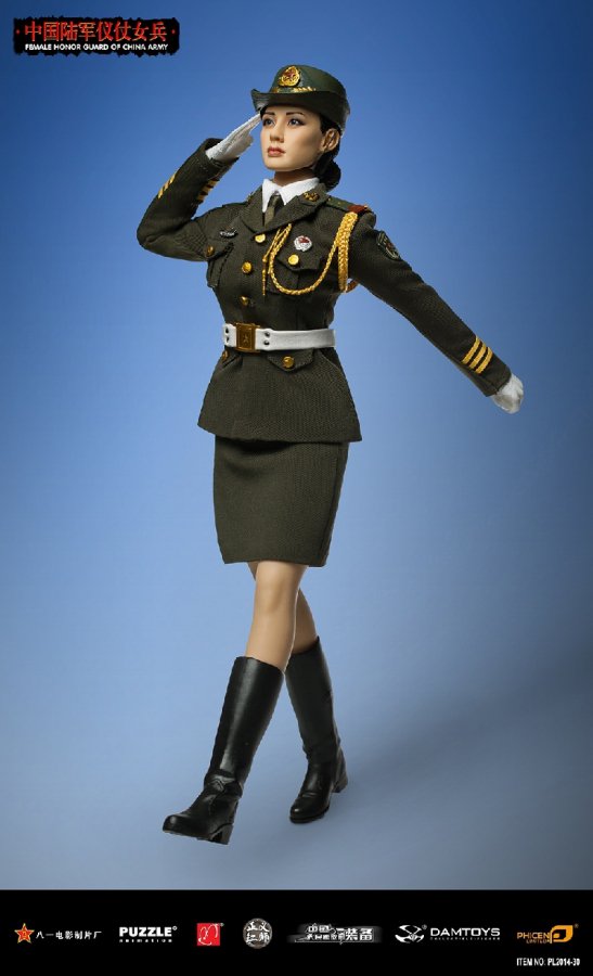 1/6 PHICEN PL2014-30 超柔軟性シームレスフィギュア 中国人民解放軍陸軍 儀仗隊 美人女性兵士 - 1/6フィギュアの通販、予約なら  トイザキュート Since 2008