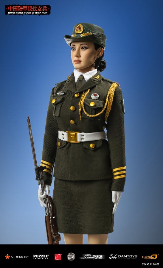 1/6 PHICEN PL2014-30 超柔軟性シームレスフィギュア 中国人民解放軍陸軍 儀仗隊 美人女性兵士 - 1/6フィギュアの通販、予約なら  トイザキュート Since 2008