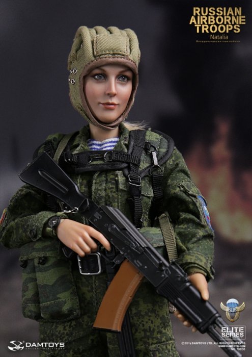 1/6 DAMTOYS DAM 78035 ロシア空挺軍 RUSSIAN AIRBORNE TROOPS - NATALIA 美人兵士 -  1/6フィギュアの通販、予約なら トイザキュート Since 2008