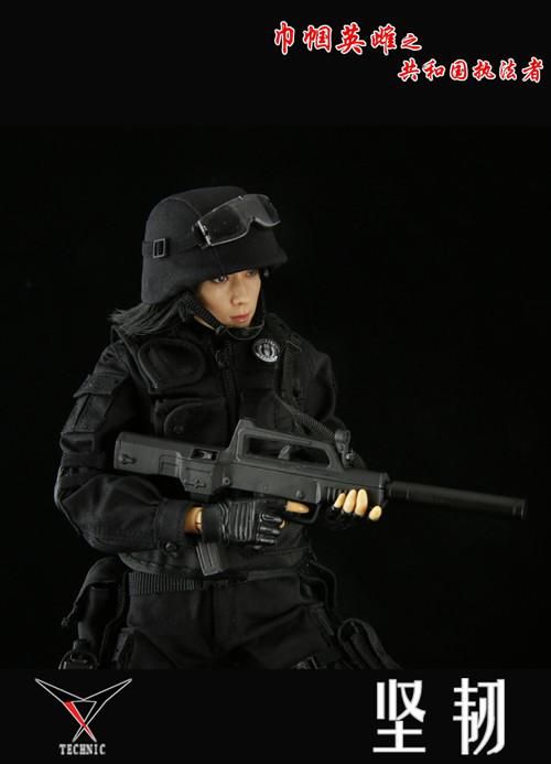 1/6 Technic Toys 2016 中国人民武装警察部隊 美人武警 - 1/6