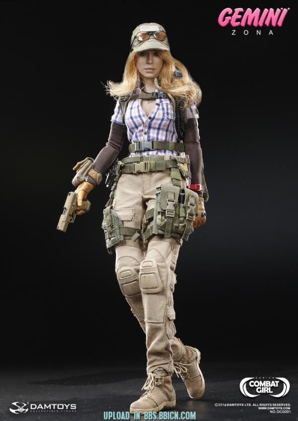 1/6 DAMTOYS DAM DCG001 COMBAT GIRL Series Gemini ジェミニ