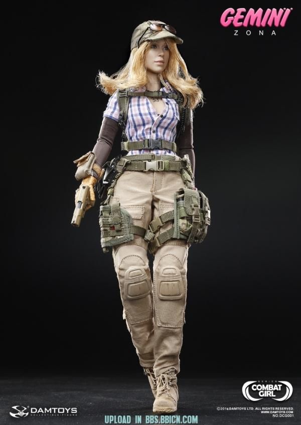 DAMTOYS 1/6　コンバットガール　ジェミニ　ヴィッキー Amazon.co.jp: DAMTOYS DCG002 コンバットガール ジェミニ