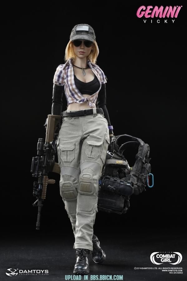 1/6 DAMTOYS DAM DCG002 COMBAT GIRL Series Gemini ジェミニ