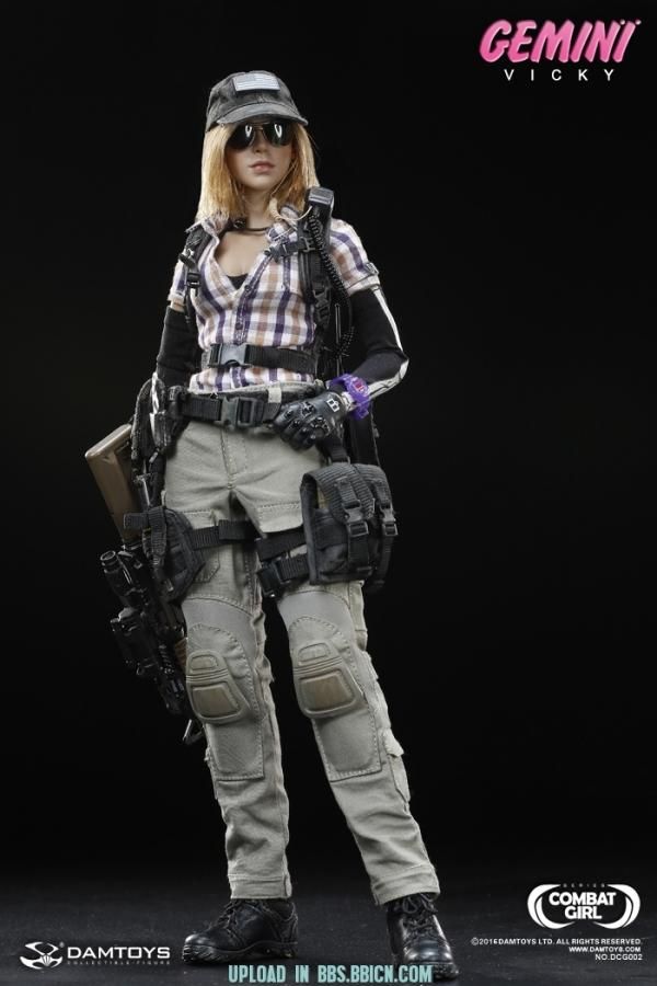 1/6 DAMTOYS DAM DCG002 COMBAT GIRL Series Gemini ジェミニ Vicky