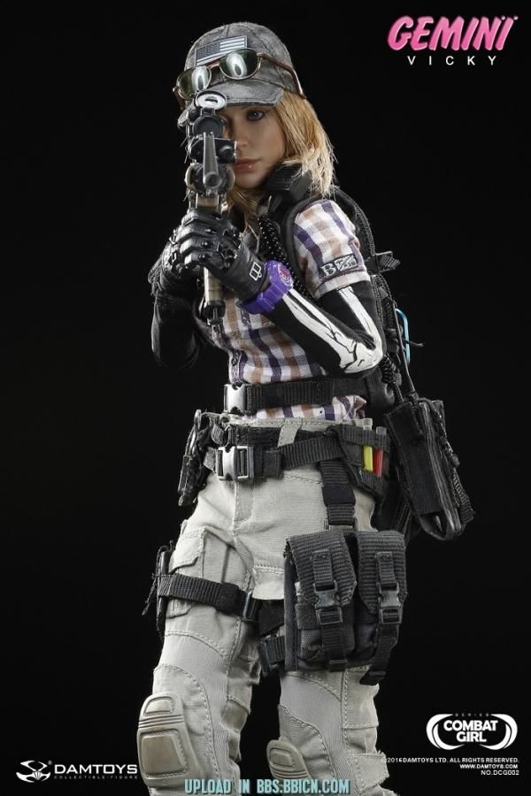 1/6 DAMTOYS DAM DCG002 COMBAT GIRL Series Gemini ジェミニ Vicky