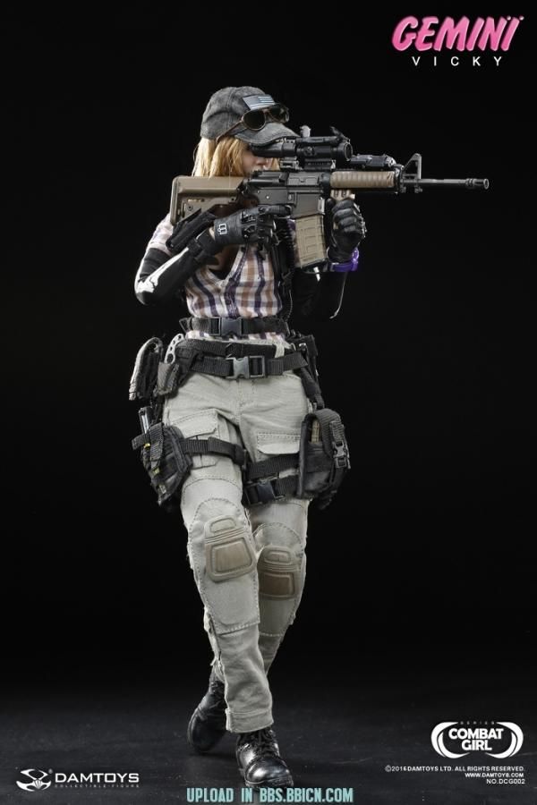 1/6 DAMTOYS DAM DCG002 COMBAT GIRL Series Gemini ジェミニ Vicky