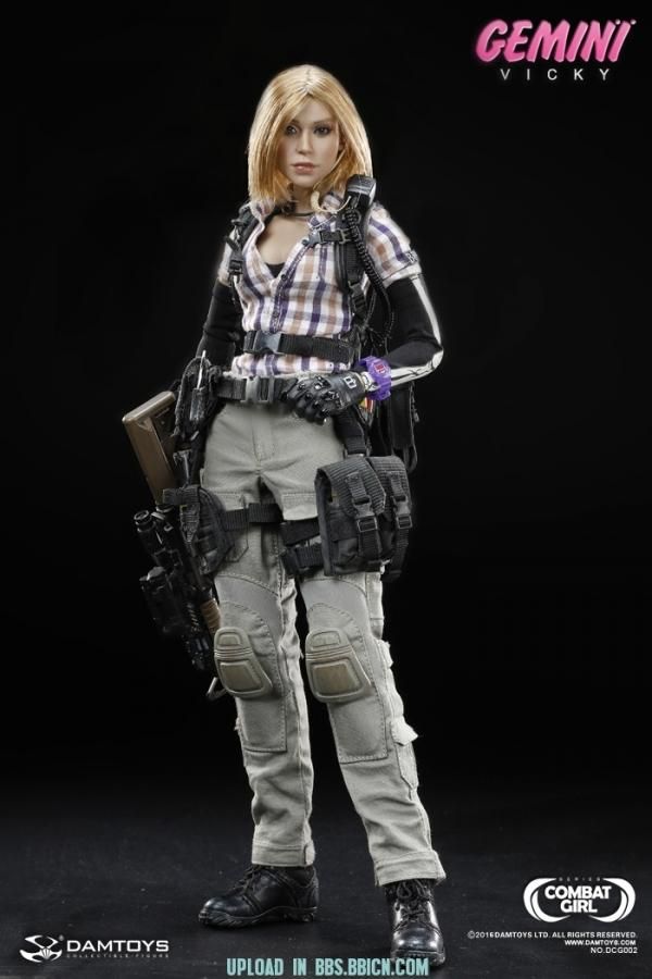 1/6 DAMTOYS DAM DCG002 COMBAT GIRL Series Gemini ジェミニ
