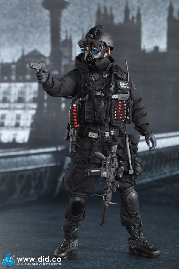 1/6 DID MA1005 イギリス陸軍 SAS 特殊空挺部隊 B Squadon Black Ops 