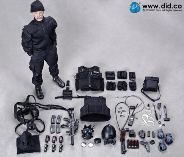 1/6 DID MA1005 イギリス陸軍 SAS 特殊空挺部隊 B Squadon Black