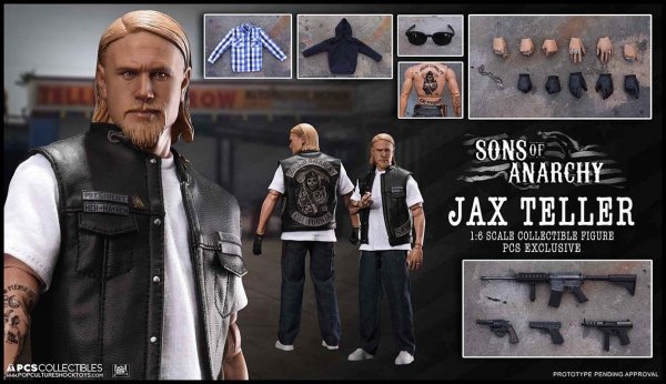 送料無料 ラスト1点在庫 1/6 Pop Culture Shock PCS JAX001 SOA サン・オブ・アナーキー Jax Teller  チャーリー・ハナム Exclusive限定版 - 1/6フィギュアの通販、予約なら トイザキュート Since 2008