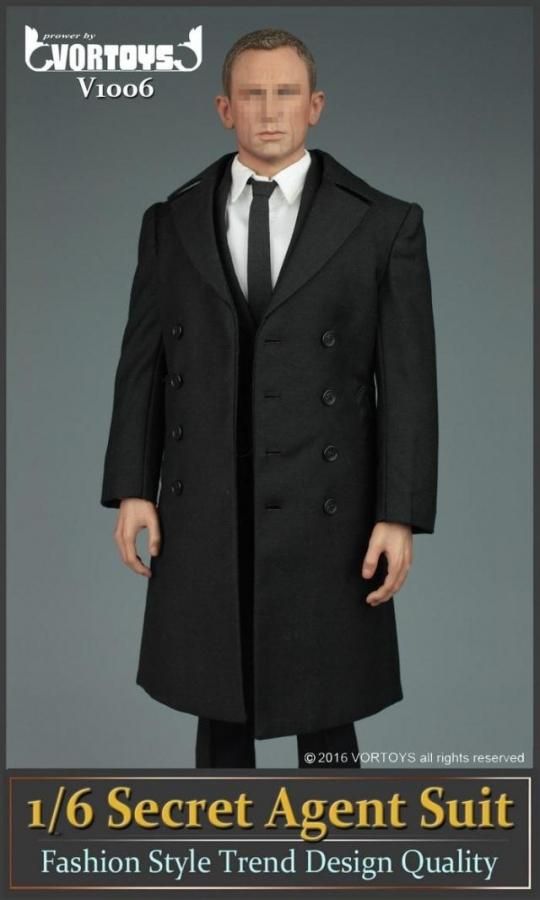 Amazon | Toy center 1/6 男士 特務 007 西服 西装 CEN-M20