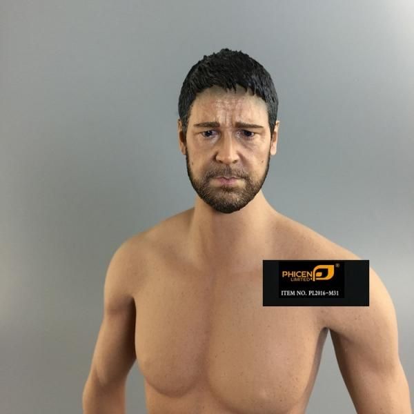1/6 PHICEN PL2015-M31 男性シームレスボディ とヘッドセット - 1/6