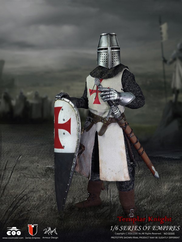 1/6 COOMODEL NO:SE005 SERIES OF EMPIRES Knights Templar テンプル