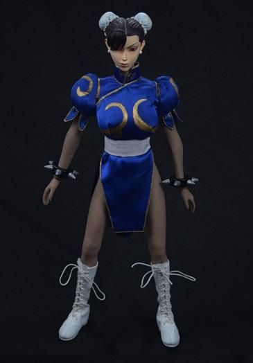 予約 1/6 DIY ストリートファイター チュン・リー ヘッドと服