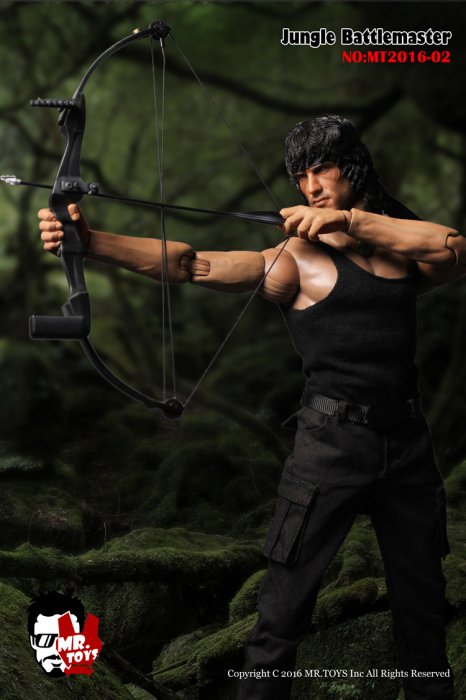 送料無料 1/6 MR.TOYS MT2016-02 Jungle Battlemaster Rambo ランボー