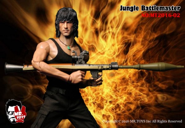 送料無料 1/6 MR.TOYS MT2016-02 Jungle Battlemaster Rambo ランボー