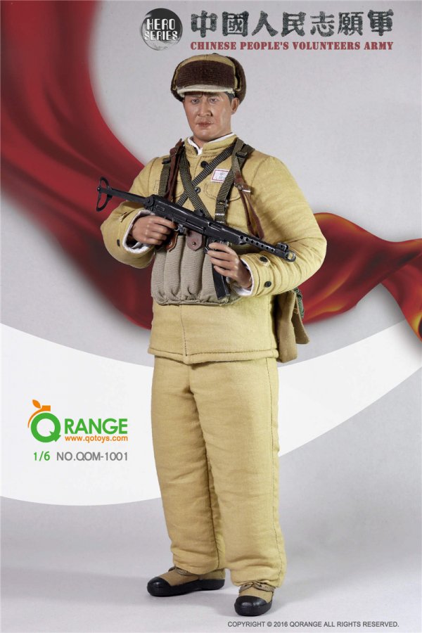 予約1/6 QORANGE QOTOYS QOM-1001 朝鮮戦争 中国人民志願軍 The