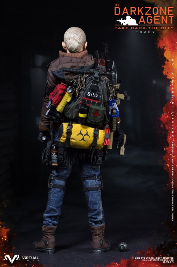 1/6 VTS TOYS VM-019 ディビジョン エージェント The Darkzone Agent TRACY - 1/6フィギュアの通販、予約なら  トイザキュート Since 2008