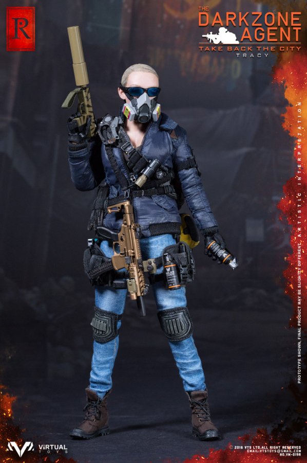 1/6 VTS TOYS VM-019R ディビジョン エージェント The Darkzone Agent TRACY R VERSION - 1/6フィギュアの通販、予約なら  トイザキュート Since 2008