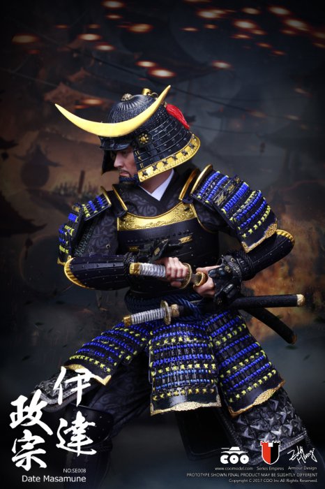 1/6 COOMODEL SE008 戰國武将 伊達 政宗 SERIES OF EMPIRES - JAPAN'S