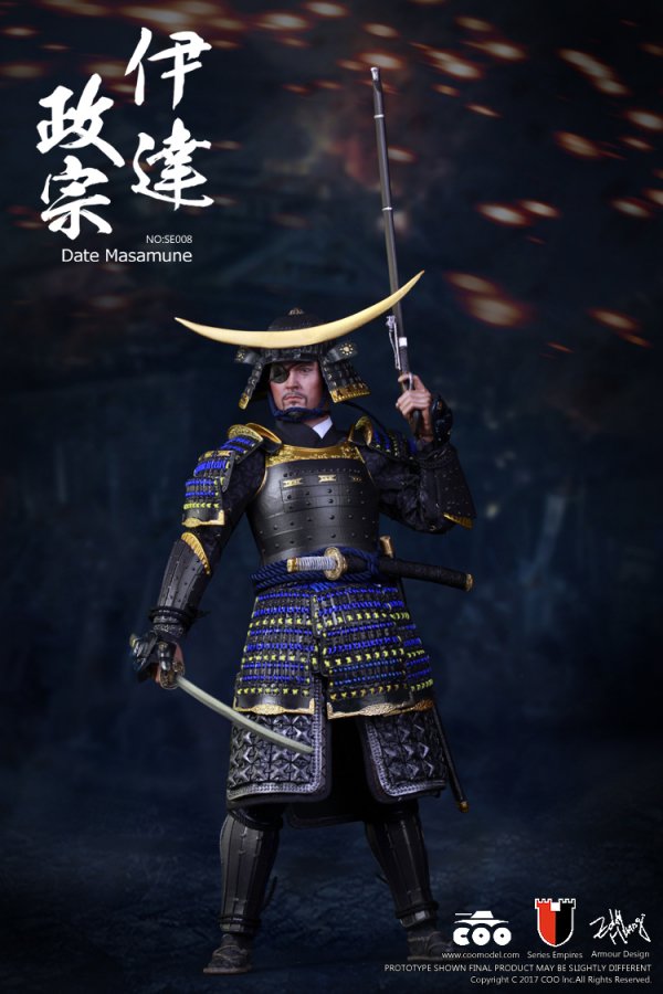 1/6 COOMODEL SE008 戰國武将 伊達 政宗 SERIES OF EMPIRES - JAPAN'S 