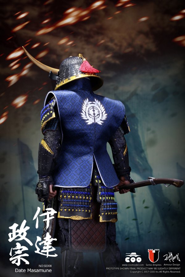 1/6 COOMODEL SE008 戰國武将 伊達 政宗 SERIES OF EMPIRES - JAPAN'S