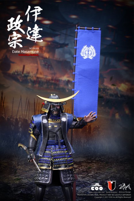 1/6 COOMODEL SE009 戰國武将 伊達 政宗 SERIES OF EMPIRES - DATE