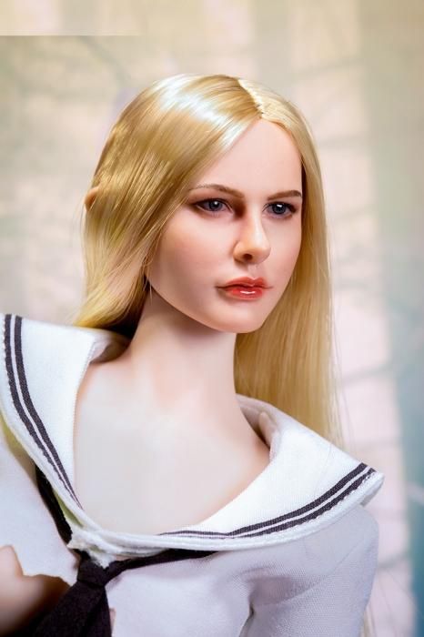 送料無料 1/6 SUPER DUCK SDH004-A クロエ・モレッツ 美人ヘッド