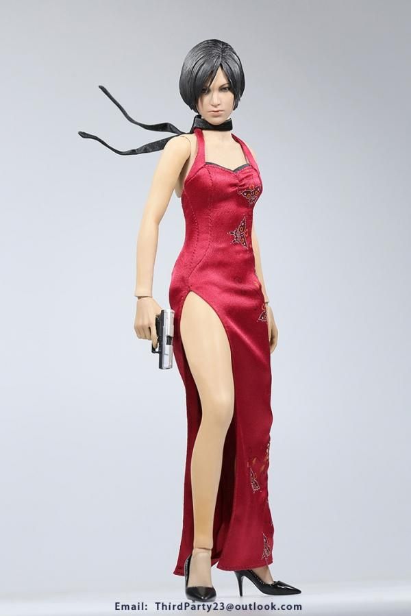 1/6 DIY バイオハザード Ada wong エイダ・ウォン チャイナドレス版