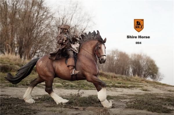 1/6 MR.Z Shire Horse SH004 イングランド シャイヤー馬とハーネス