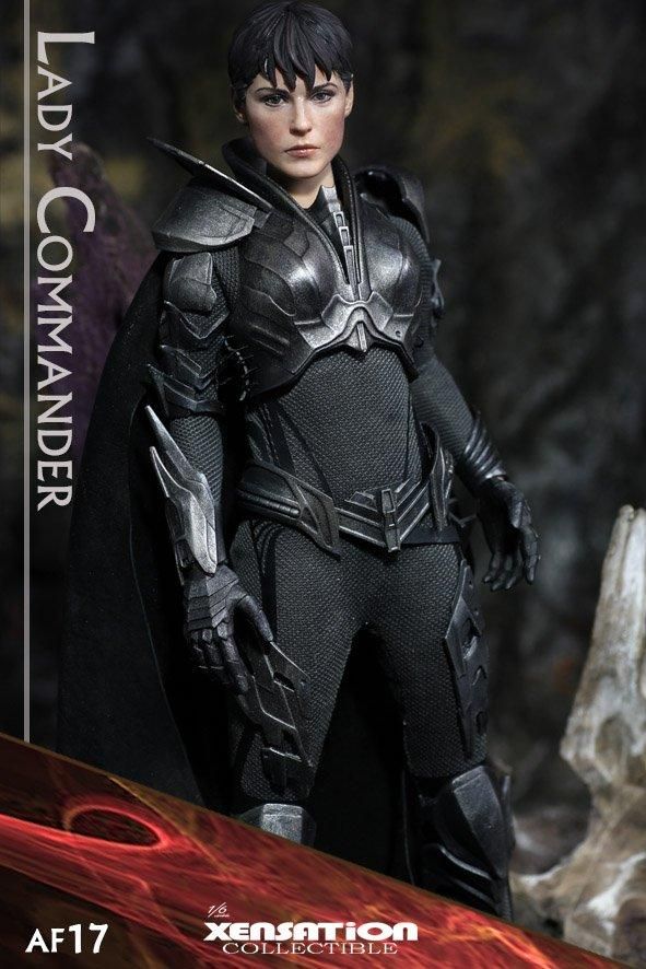 XENSATIONレディコマンダー AF17 1/6スケールタイプ ホットトイズ 1/6 Xensation AF17 マン・オブ・スティール LADY COMMANDER - 1