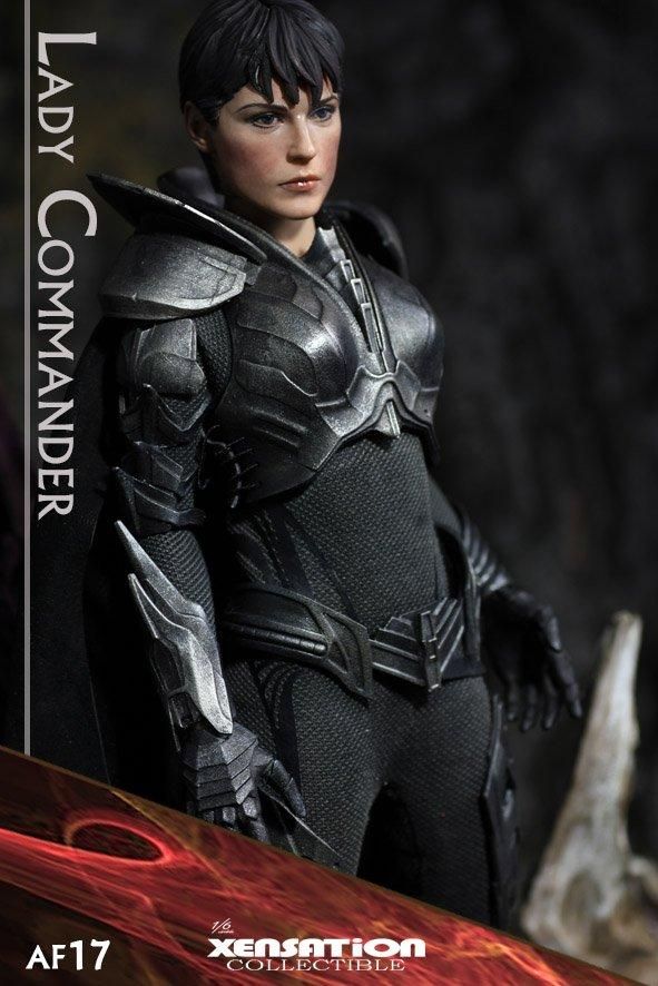 XENSATIONレディコマンダー AF17 1/6スケールタイプ ホットトイズ 1/6 Xensation AF17 マン・オブ・スティール LADY COMMANDER - 1