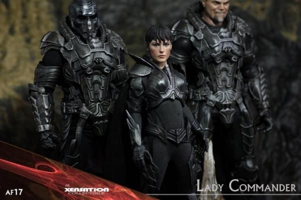 XENSATIONレディコマンダー AF17 1/6スケールタイプ ホットトイズ 1/6 Xensation AF17 マン・オブ・スティール LADY COMMANDER - 1